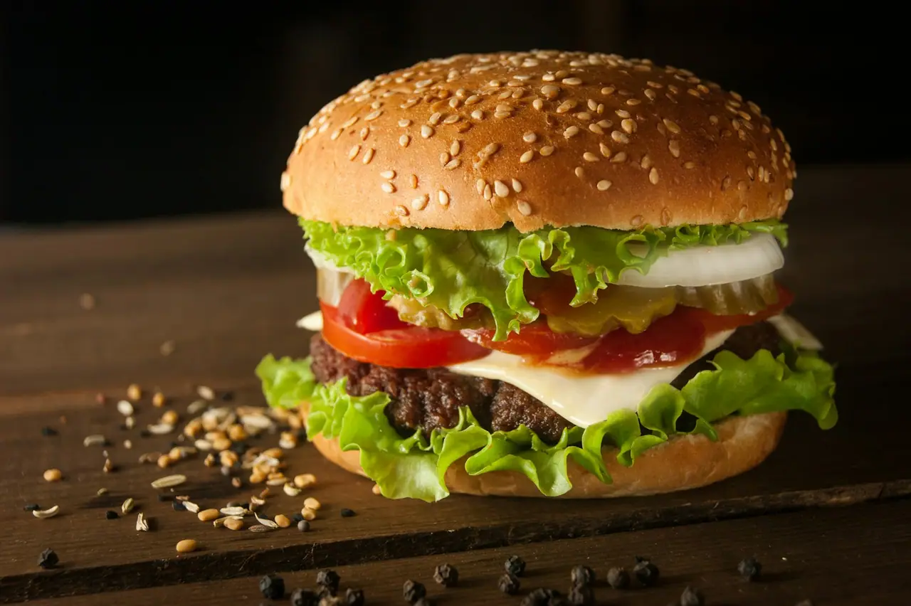 Classic Beef Burger bei Oria Grill Hamm