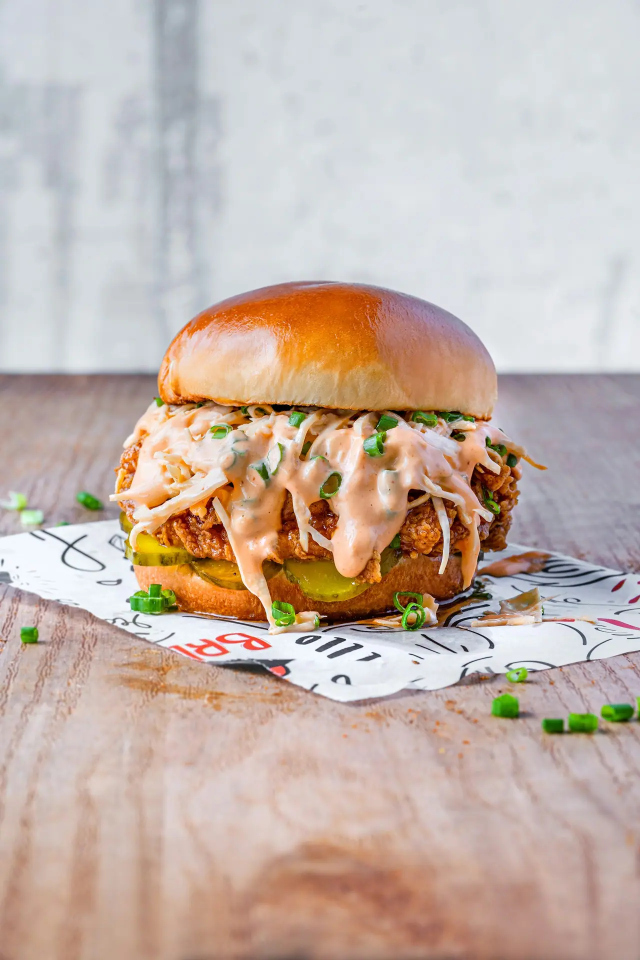 Crispy Chicken Burger bei Oria Grill Hamm