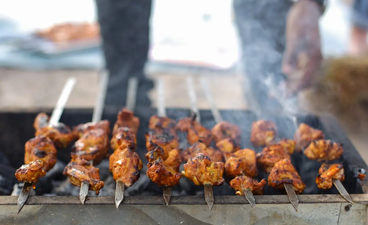 Schaschlik und Lula vom Grill bei Oria Grill Hamm